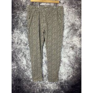 Soft Surroundings Jeans Women’s 12 High Rise Skinny‎ Ankle Leopard Funky Artsy